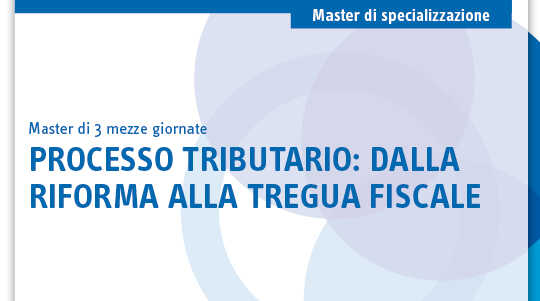Immagine Processo tributario: dalla riforma alla tregua fiscale | Euroconference